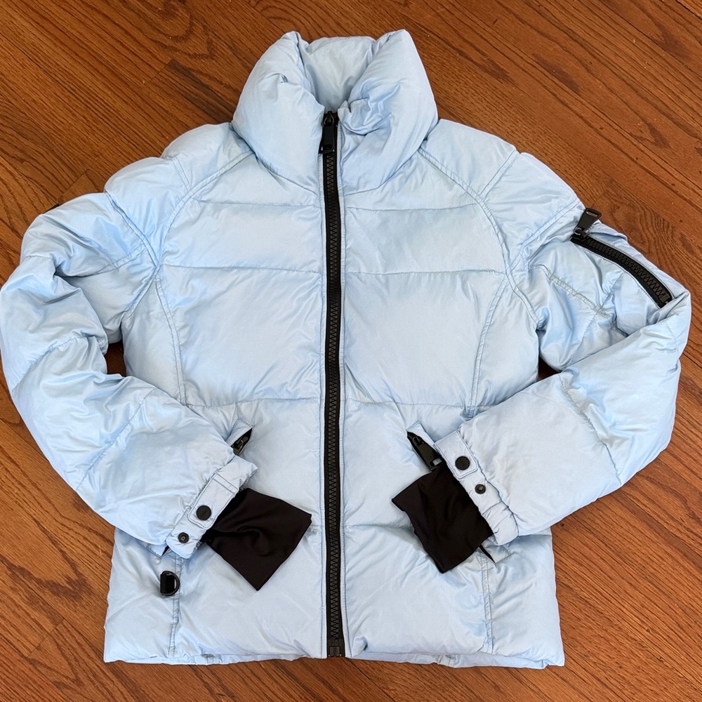 SAM. New York Sky Blue Puffer Jacket